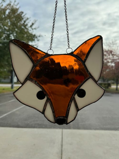 Stained Glass Fox – SHIRLEY'S FLOWERS & SWEETS, Nashua NH