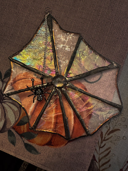 Stained Glass Spider Web – SHIRLEY'S FLOWERS & SWEETS, Nashua NH