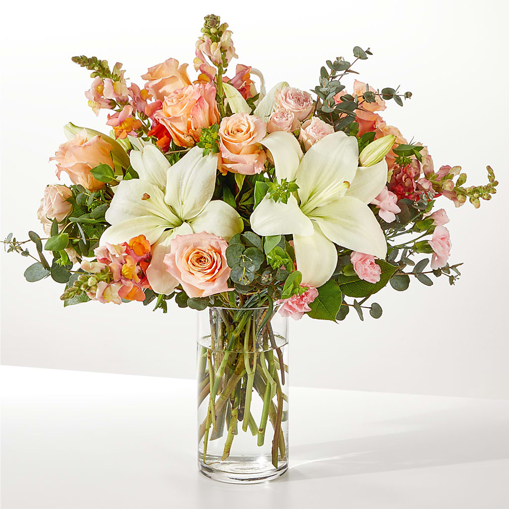 Grapefruit Splash Bouquet – SHIRLEY'S FLOWERS & SWEETS, Nashua NH