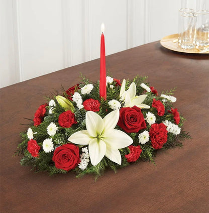 Traditional Christmas Centerpiece