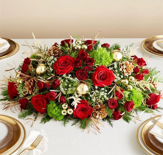 Lavish Christmas Centerpiece