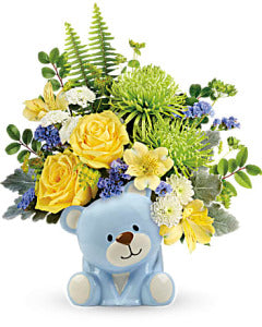 Joyful Blue Bear