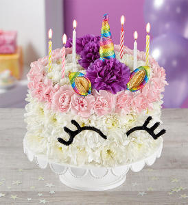 Unicorn Flower cake